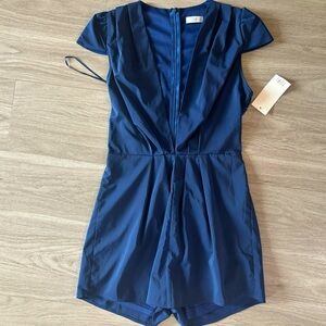 TOBI Deep V Romper Medium